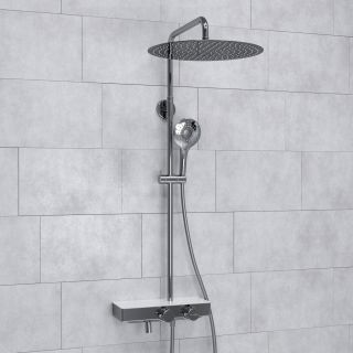 Душевой комплект WasserKRAFT A113.117.101.CH Thermo хром